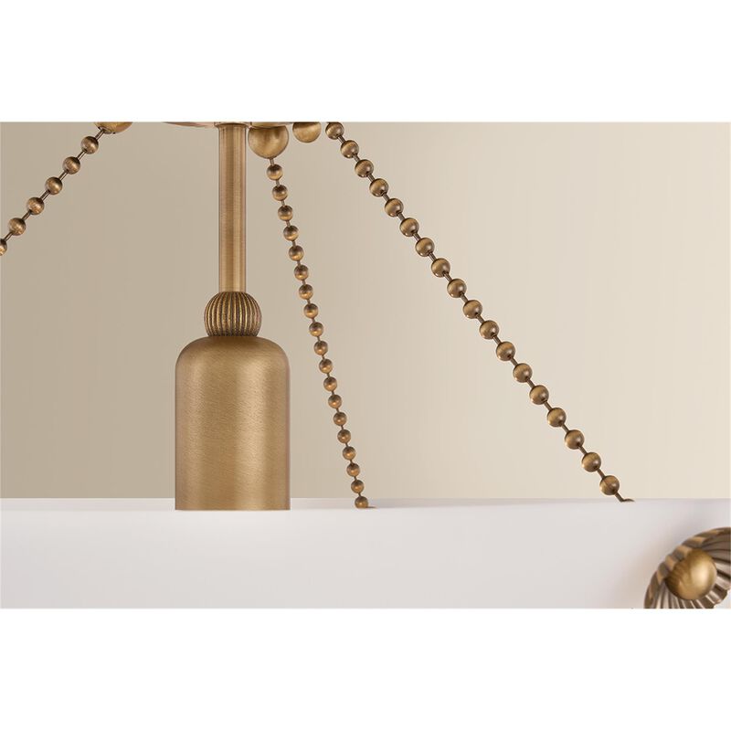 Vivienne 15 Inch Semi Flush Mount by Mitzi